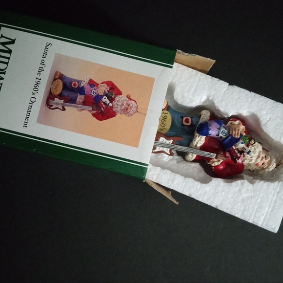 Midwest of Cannon Falls Santa of the 60's Christmas Tree Ornament - Picture 11 of 12